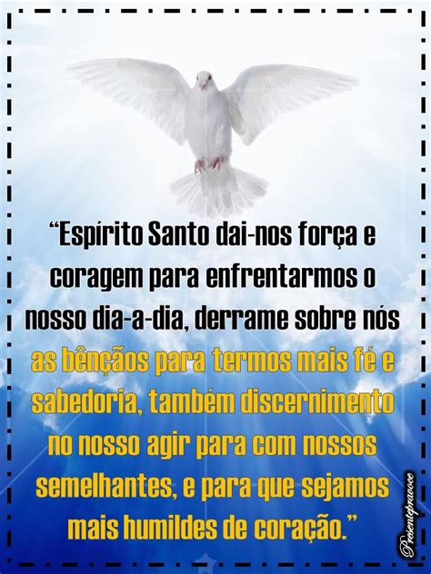 Dia Do Espirito Santo Que A For A Do Esp Rito Santo