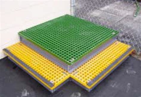 Composite Step Platforms Ultra Fiberglass Systems