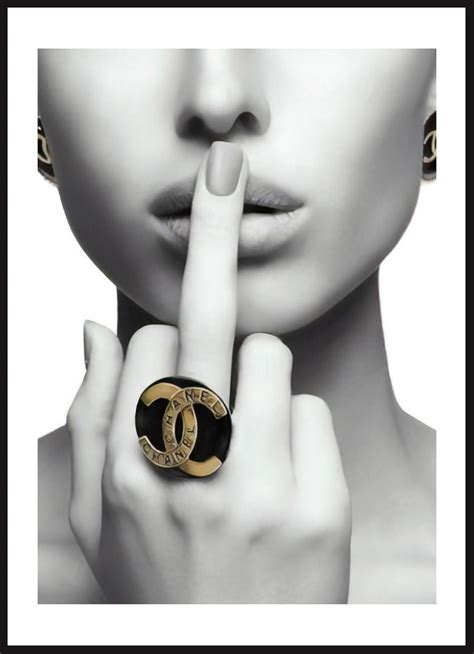 Poster Story Plakat Bi Uteria Chanel Wymiary X Cm