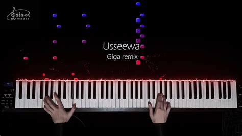 Usseewa Ado Giga Remix Piano Cover YouTube