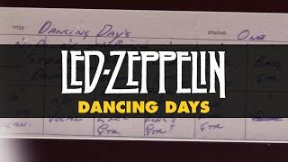 Led Zeppelin - Dancing Days Video (Audio) | Metal Kingdom