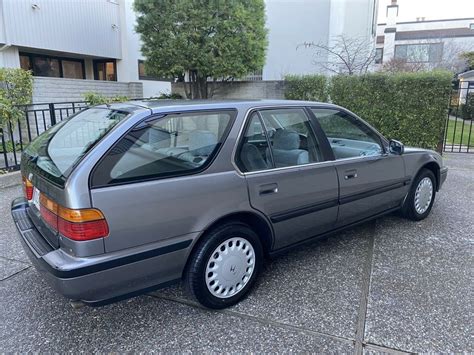 1992 Honda Accord Wagon Grey Fwd Automatic Lx For Sale Honda Accord