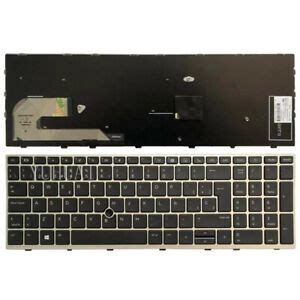 New For Hp Elitebook G Keyboard Spanish Teclado No Backlit Silver