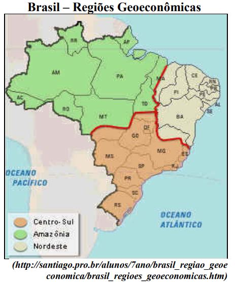 Exercícios de Geografia Regiões Geoeconômicas NerdProfessor