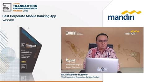 Pacu Transaksi Wholesale Banking Bank Mandiri Perluas Layanan Kopra By