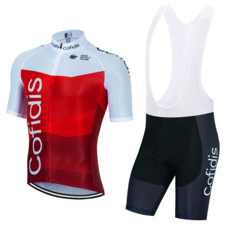 Cofidis Ropa Ciclismo Verano Maillot Y Culote