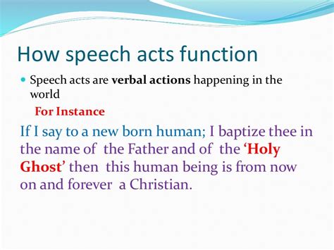 Pragmatics Speech Act Theory Promises Felicity Conditions
