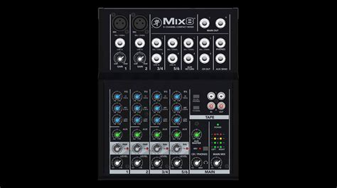 Mackie Mix8 8-channel Compact Mixer · AVGear