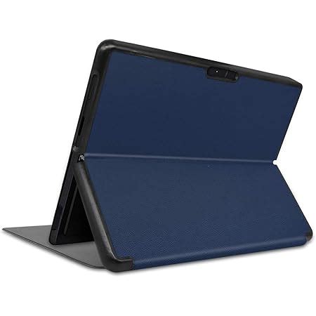 Kepuch Custer Hülle für Surface Pro X Smart PU Leder Hüllen Schutzhülle