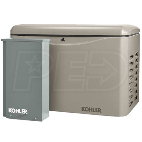 Kohler 20RCAL-200SELS 20kW Aluminum Standby Generator System 200A ...