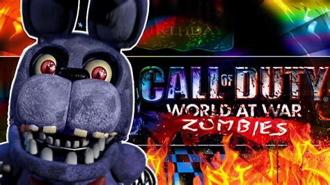 Fnaf Zombies At Fazbears Pizzaria Call Of Duty Waw Zombies Custom Maps Mods And Funny Moments