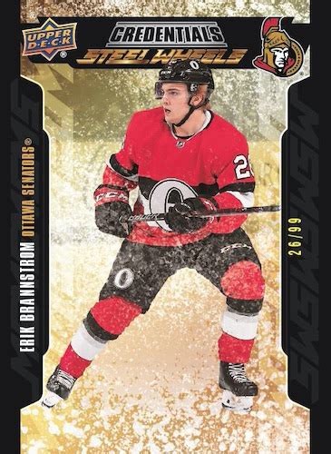 2019 20 Upper Deck Credentials Hockey Checklist Set Info Boxes