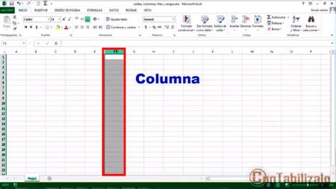 Cual Es Una Columna En Excel Image To U