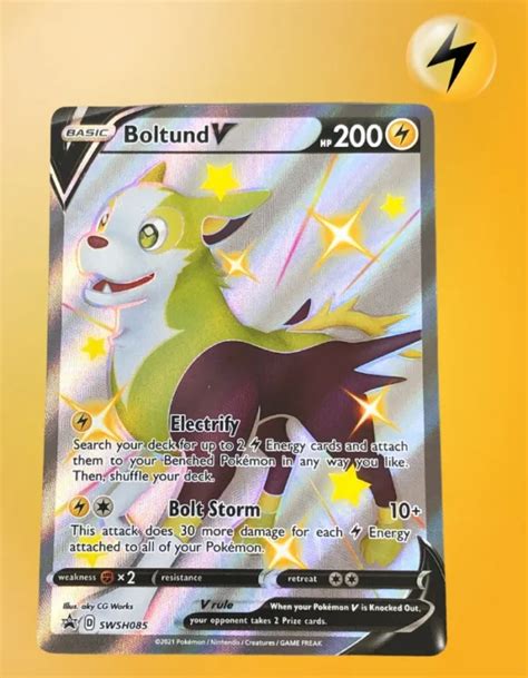 Boltund V Full Art Black Star Promos Tcg Coleccionistas