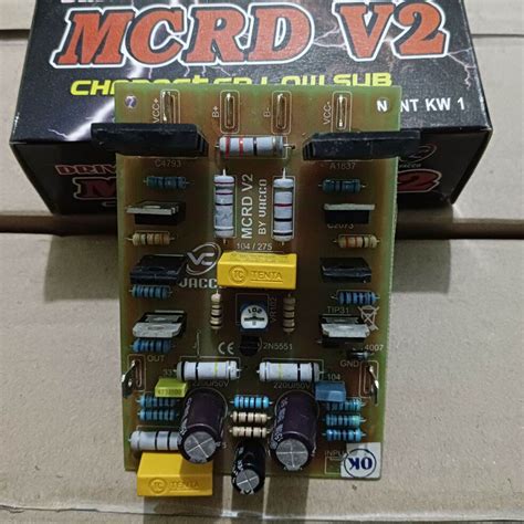 Driver Power Amplifier Mono MCRD V2 Low Sub Lazada Indonesia