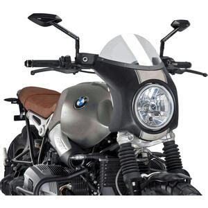 Carena Per BMW R 9T Scrambler Cupolino Puig Retro Nero