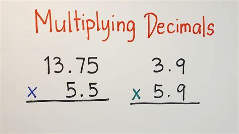 Multiplying Decimals How To Do It YouTube