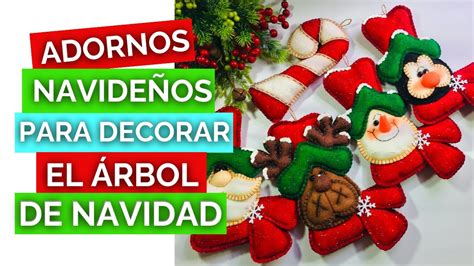 Cómo Hacer Adornos NavideÑos Para Decorar El Árbol De Navidad Parte 1