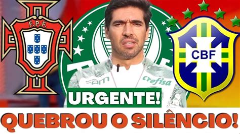 MINHA NOSSA FINALMENTE ABEL FERREIRA FALA SIM E A TORCIDA VAI A