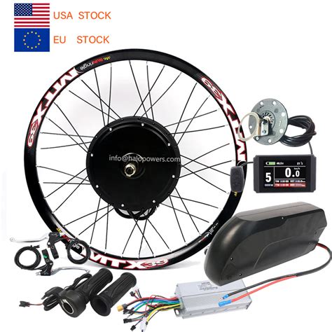 1000w 1500w 2000w 3000w Ebike Conversion Kit With Battery Option Electric Bicycle E Bike Bldc