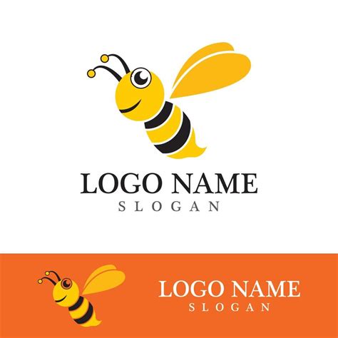 Abeja Logo Vector Icono Ilustraci N Vector En Vecteezy