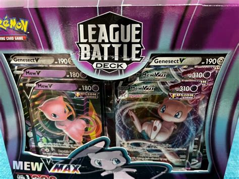 Mew Vmax League Battle Deck Ingl S