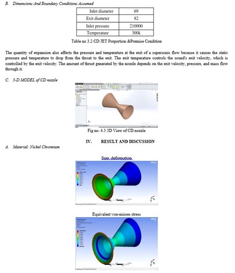 Convergent Divergent Nozzle Design And Analysis To Increase Working