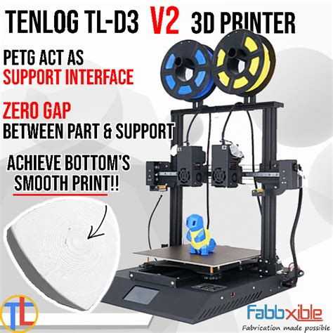 Tenlog TL D3 V2 Independent Dual Direct Extruder 3D Printer Shopee