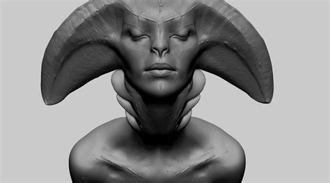 Fantasy Female Bust 3d Model 3d Printable Cgtrader