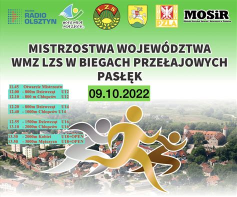 Mistrzostwa Województwa WMZ LZS w Biegach Przełajowych Pasłęk 2022