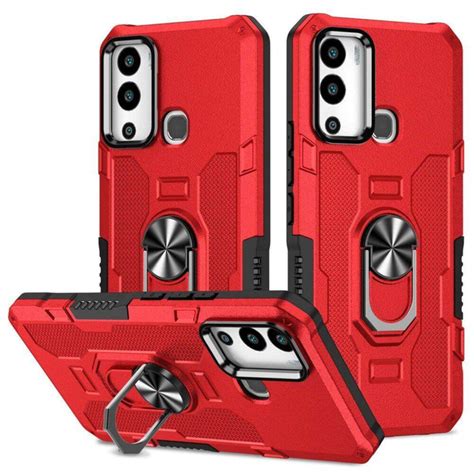 Чехол Hybrid Shield для Infinix Hot 12i противоударный бампер с