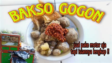 BAKSO URAT TETELAN BALUNG CUMAN 10 RIBU DI BALI YouTube