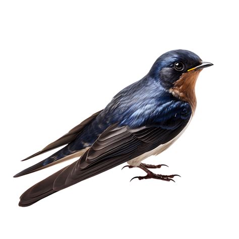 Beautiful Swallow Bird On Transparent Background Ai Generated 27146108 Png