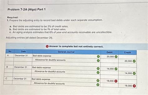 Solved Required 1 Prepare The Adjusting Entry To Record