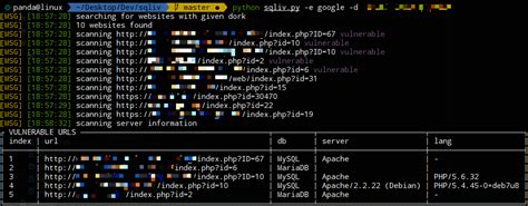 Github The Robot Sqliv Massive Sql Injection Vulnerability Scanner