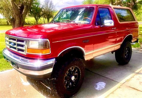 1995 Ford Bronco Eddie Bauer Edition Used Ford Bronco For Sale In Sarasota Florida Search