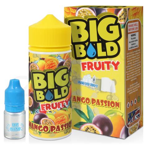 Mango Passion Shortfill E Liquid By Big Bold 100ml