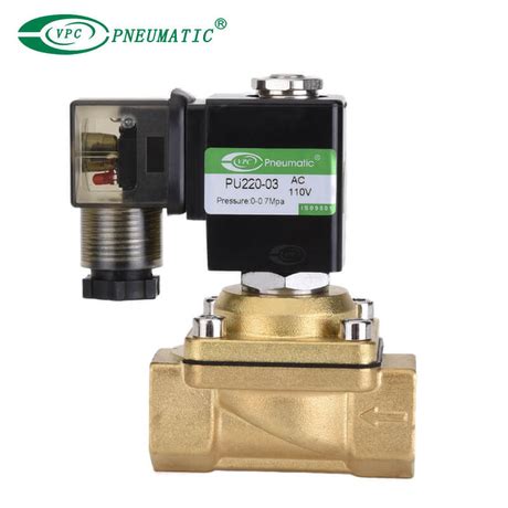 PU220 Series 2 2 Way Solenoid Valve Buy 2 2 Way Solenoid Valve 24vdc