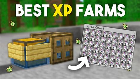 Best Early Game Xp Farms In Minecraft Bedrock 1 19 Youtube