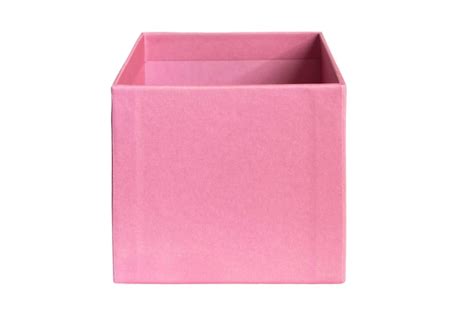 Premium Photo | Pink box isolated