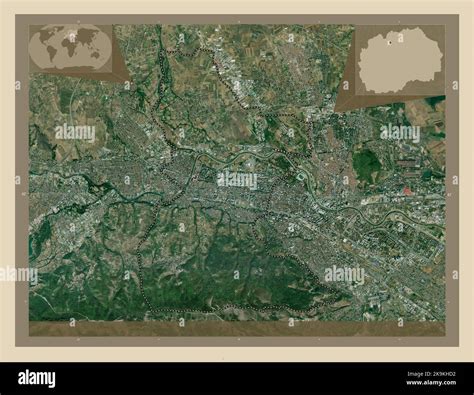 Karpos Municipality Of Macedonia High Resolution Satellite Map