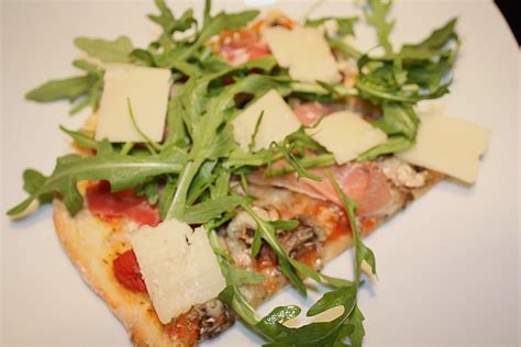 Rucola Pizza Mit Parmaschinken Von StMenken64 Chefkoch De