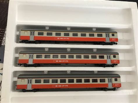 Set Mit 3 Swiss Express Wagen Gebraucht Liliput Kaufen Auf Ricardo