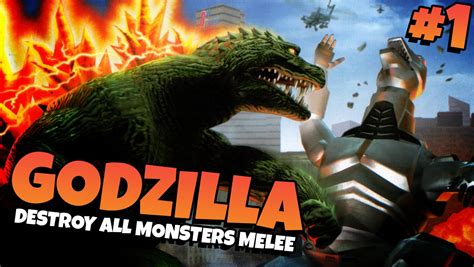 Godzilla Destroy All Monsters Melee Part 1 GODZILLA YouTube