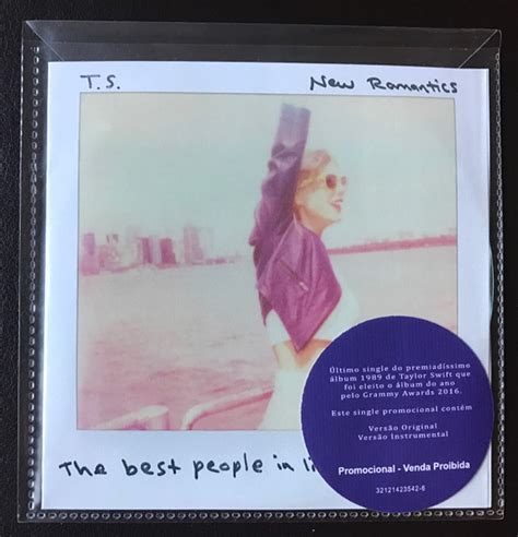 Taylor Swift New Romantics 2016 Cdr Discogs