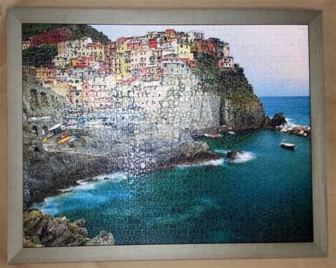 Framed Puzzle Columbia Frame Shop