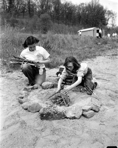 Girl Scouts Play Day Photograph Wisconsin Historical Society