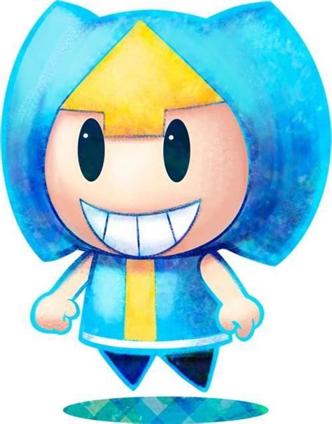 Blue Pillow From The Official Artwork Set For Mario And Luigi Dream