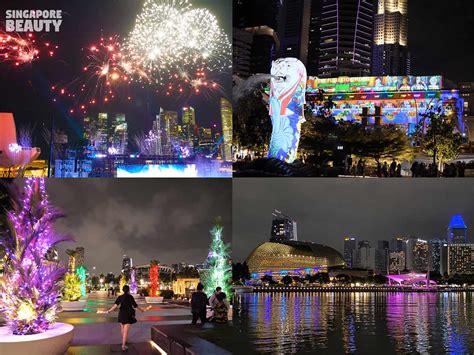 Share The Moment Countdown 2021 With Light Shows In Marina Bay