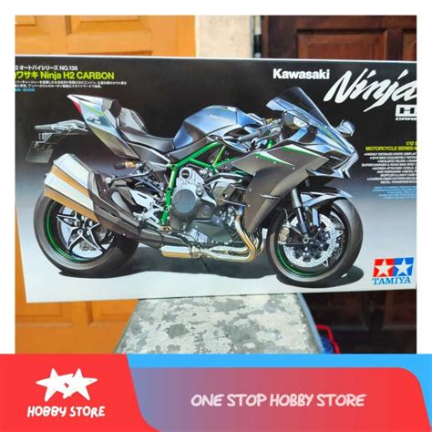 Jual Tamiya 14136 Kawasaki Ninja H2 Carbon 112 Scale Model Kit Kota Tangerang Aa Hobby